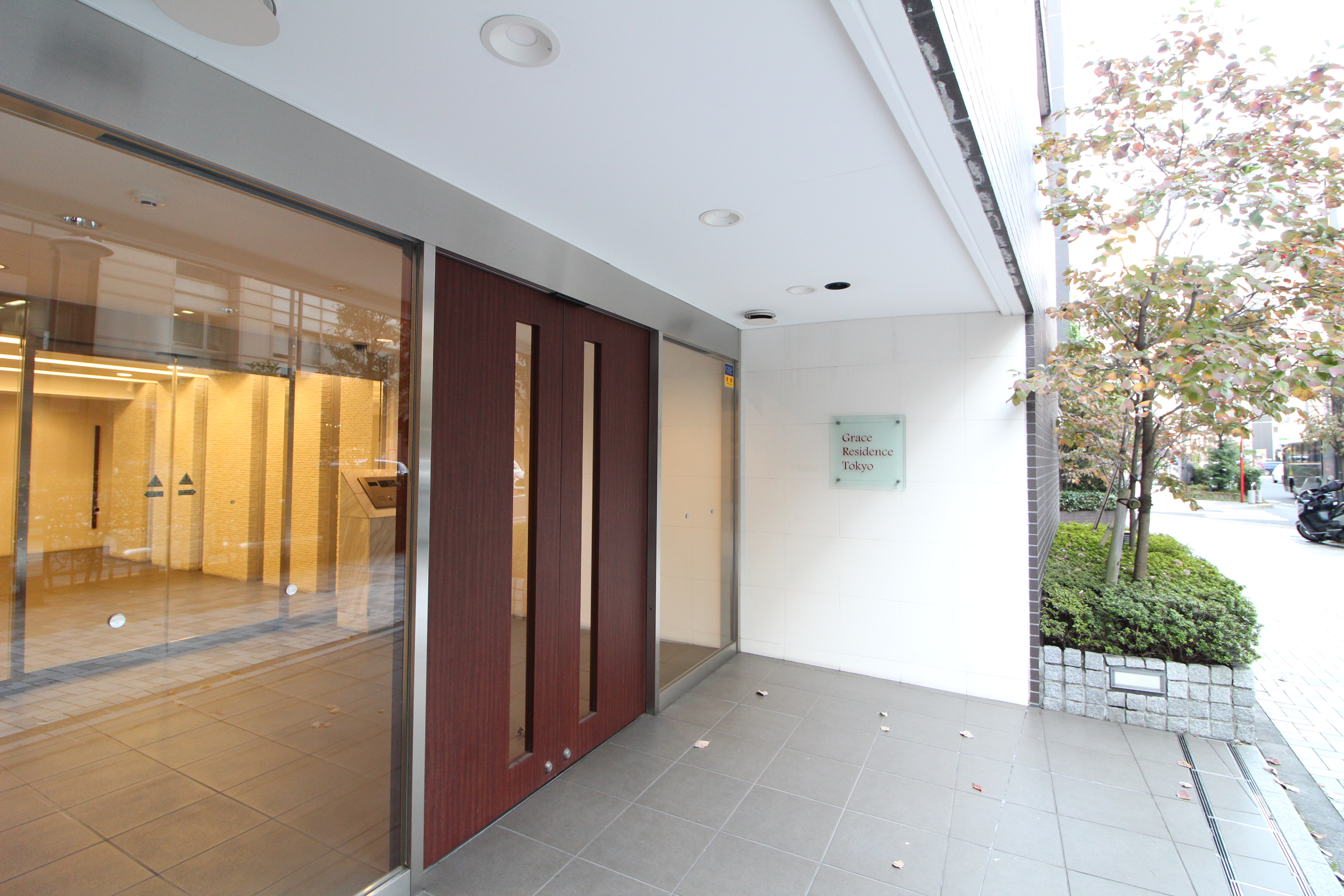 グレースレジデンス東京エントランス